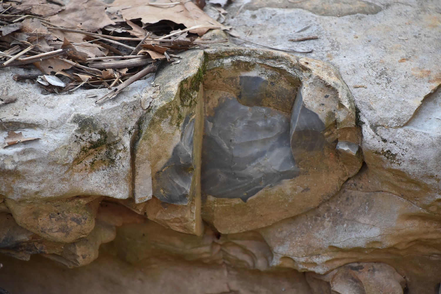 Cracked chert